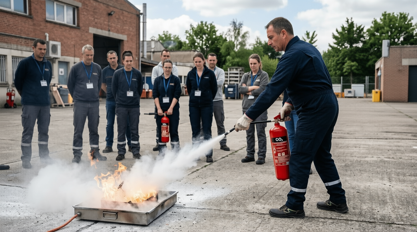 Formation manipulation extincteur Chambéry